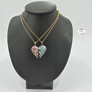 COLLAR DE PAREJA DE STICH
