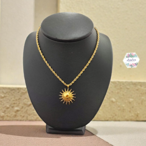 COLLAR DE SOL CADENA TORCIDA