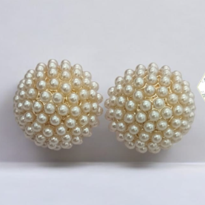 ARETE DE PERLAS BLANCAS CIRCULO