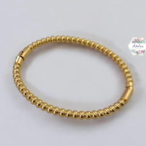 PULSERA DE BOLITAS DORADS SEGUIDAS
