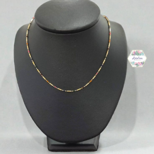 COLLAR DELGADO DE COLORES