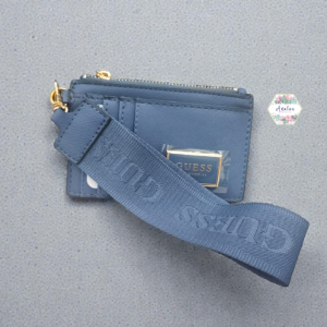 TARJETERO AZUL GUESS