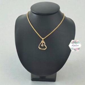 COLLAR CORAZON BALON DE SOCCER