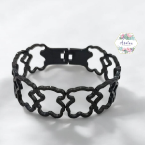 PULSERA TOOUS DE OSOS NEGRA