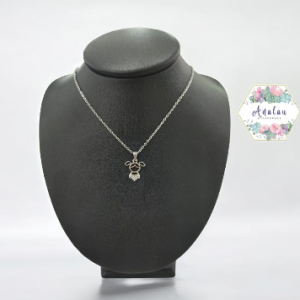 COLLAR NIÑA PLATEADO