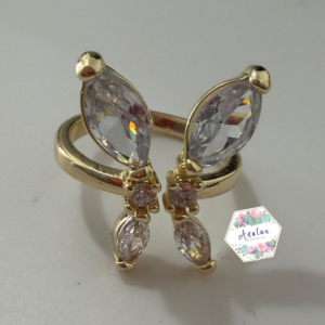 ANILLO MARIPOSA INCRUSTADO