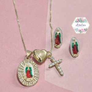 COLLAR ARETE VIGEN DE GUADALUOE CON CRUZ