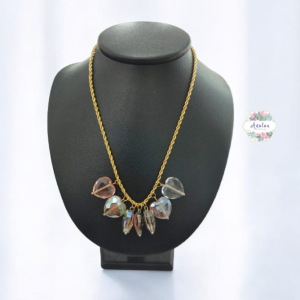COLLAR DE CORAZONES 7 EN PIEDRAS