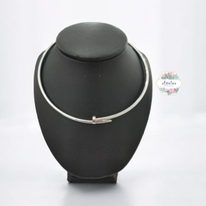 COLLAR PLATA DE CLAVO CARTIERRE