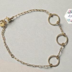 PULSERA DELGADA 3 CIRCULOS