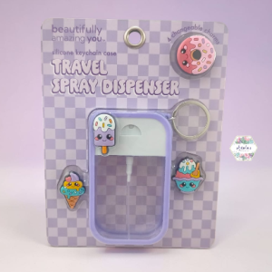 DISPENSADOR DE SPRAY CON CHARMS