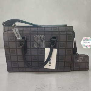 BOLSA STEVEN MADDEN NEGRA CON MONEDERO
