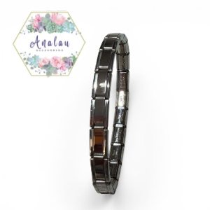 PULSERA ITALIANA DELGADA PLATEADA