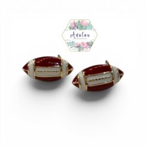 ARETES DE BALON DE FUTBOL AMAERICANO