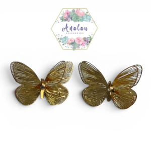 ARETES DE MARIPOSAS CHIQUITAS