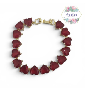 PULSERA ROJA CORAZON