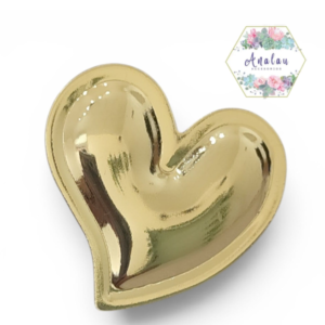 ANILLO CORAZON DORADO GRANDE
