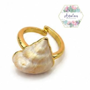 ANILLO CARACOL BLANCO