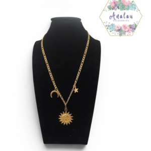 COLLAR SOL LUNA ESTRELLA