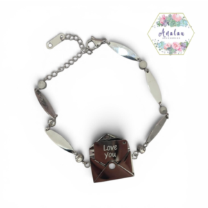 PULSERA CARTA LOVE YOU