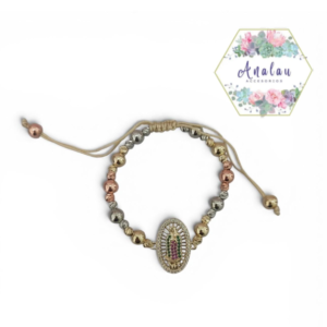 PULSERA DE LA VIRGEN 3 COLORES