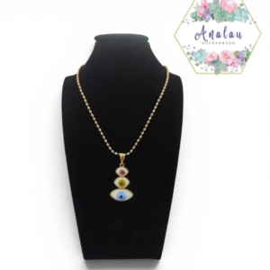 COLLAR 3 OJOS TURCO