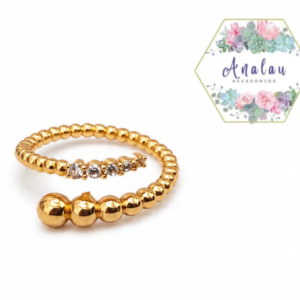 ANILLO DE CIRCULOS Y INCRUSTADOS