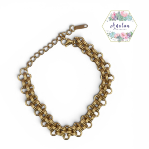 PULSERA DE TRIPLE ESLABON