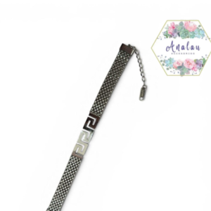PULSERA LLAVE GRIEGA DISEÑO GRECO
