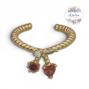 ANILLO DE CEREZA ROJO