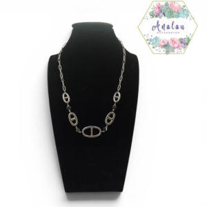 COLLAR PLATA DISEÑO HERMESSE