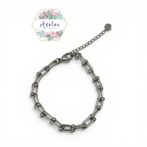 PULSERA PLATA TIPO TIFFANYY