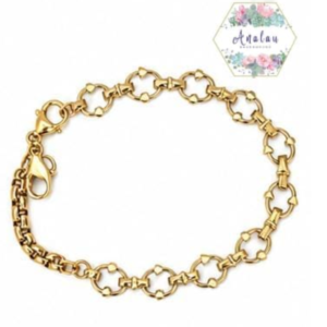 PULSERA CIRCULOS ENTRELAZADOS