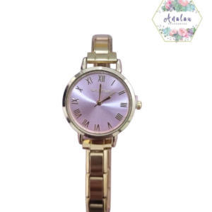 RELOJ ITALIANO ROSA