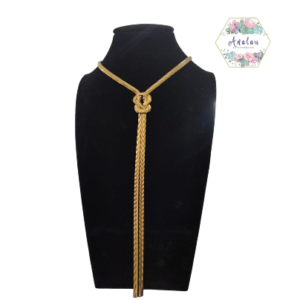 COLLAR DORADO ENRREDADO