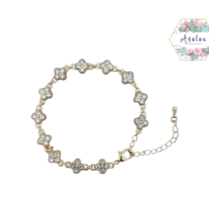PULSERA BRILLOSA TIPO TORASOL
